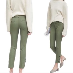 Banana Republic Sloan Bi-Stretch Button Hem Pant